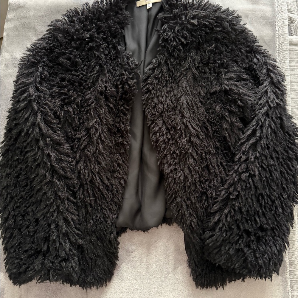 Lavender Brown Black Teddy Jacket